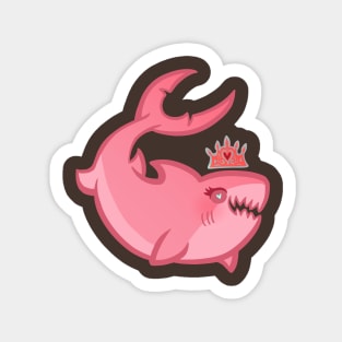 Shark Princess Sticker